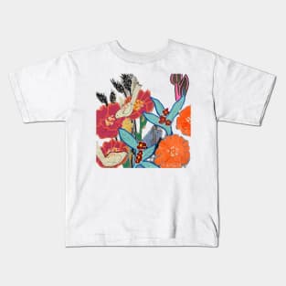 Floral and Birds Kids T-Shirt